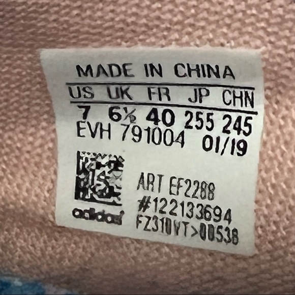 ADIDAS Original U-Path Sneakers ~ Peach ~ Size Women's 7 - Picture 10 of 10